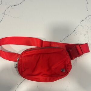 lululemon athletica Red Fanny Pack